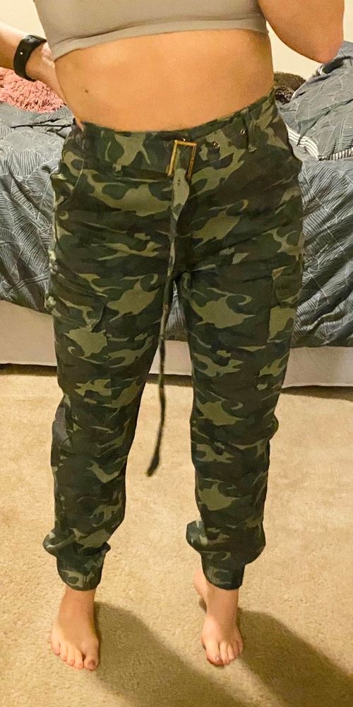 almost famous camo joggers