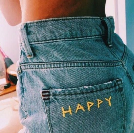 tommy hilfiger embroidered mom jeans