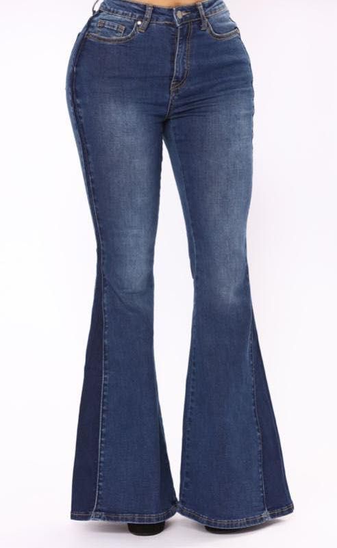 fashion nova bell bottom jeans