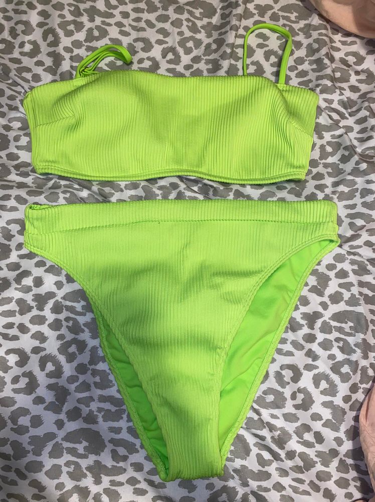 hollister neon bikini