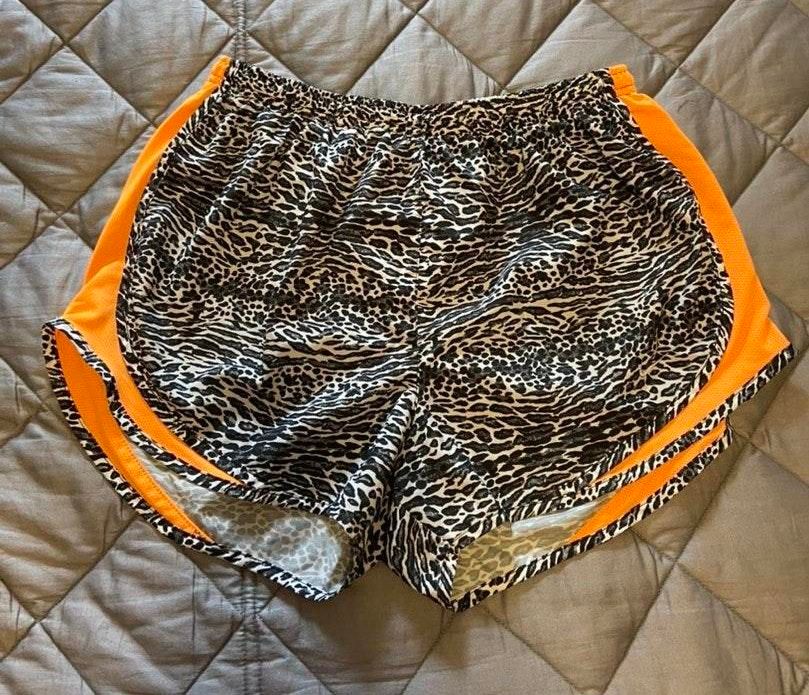 cheetah nike shorts