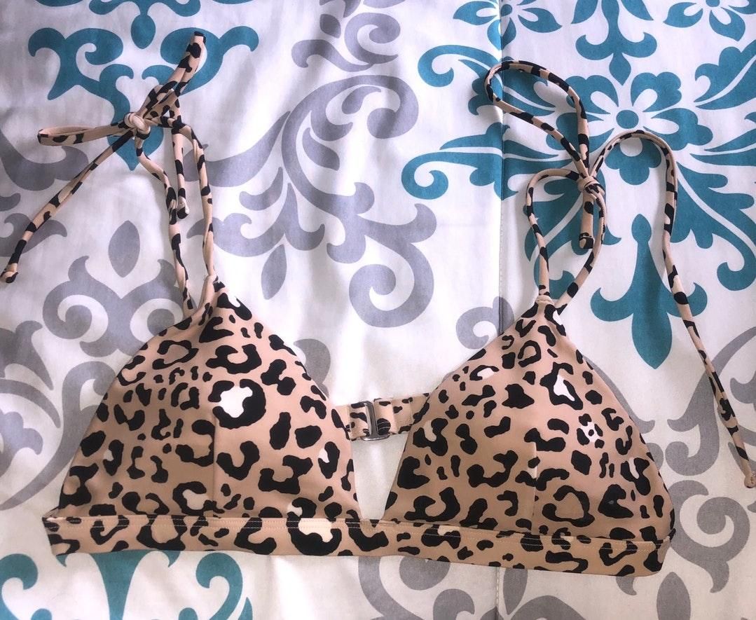 hollister cheetah swimsuit