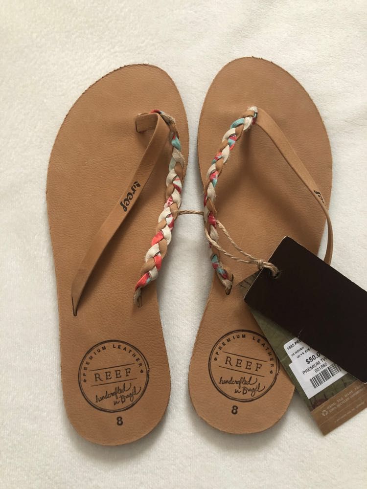 reef braided flip flops