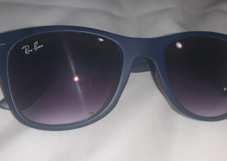 navy ray ban sunglasses