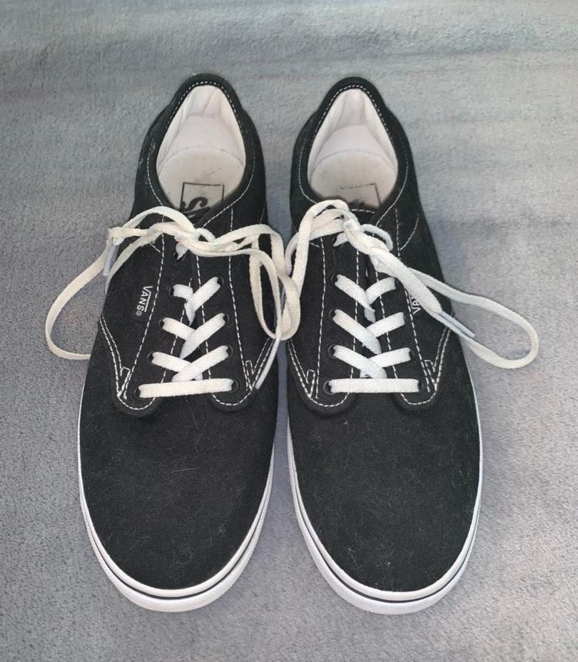 women's low rise vans