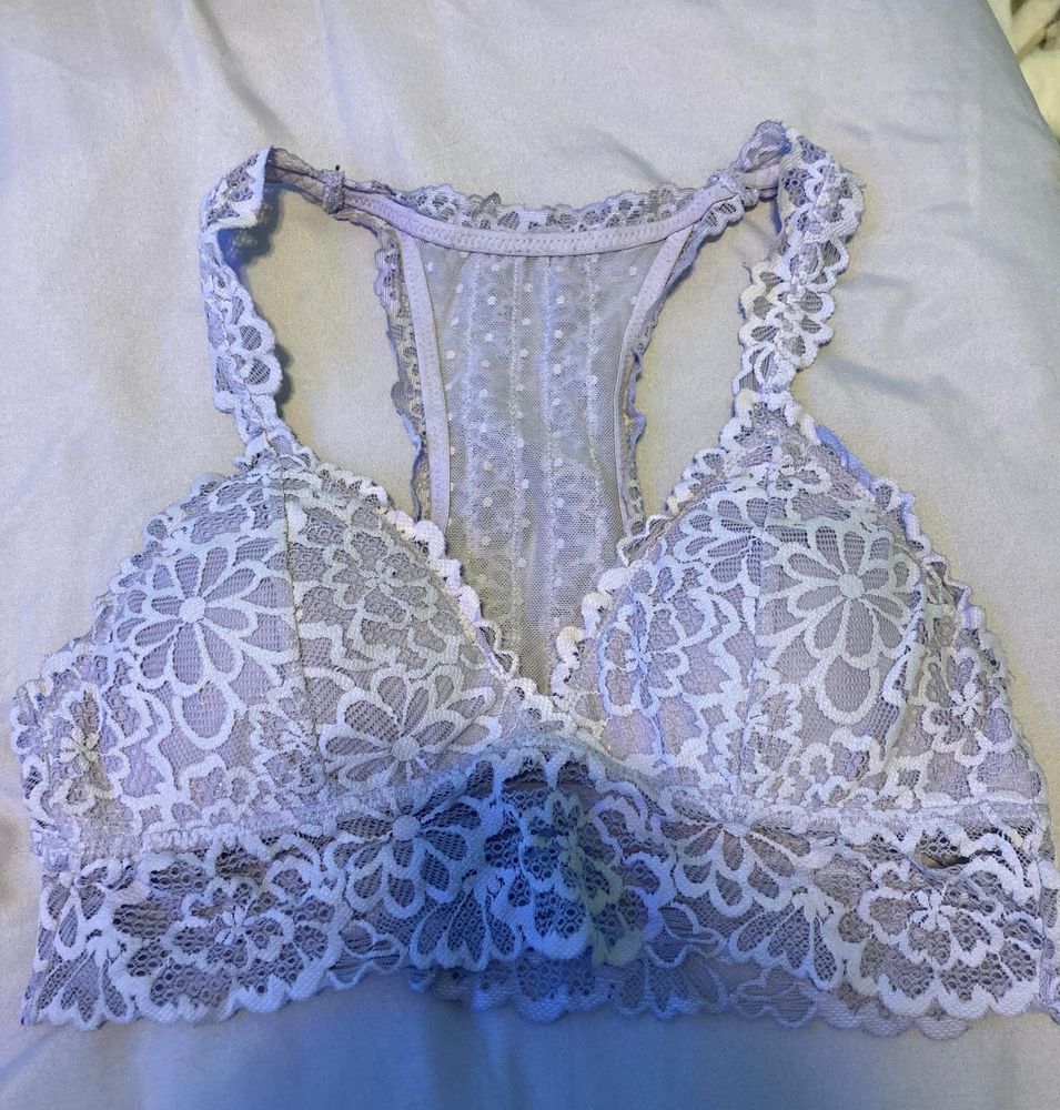 lavender bralette