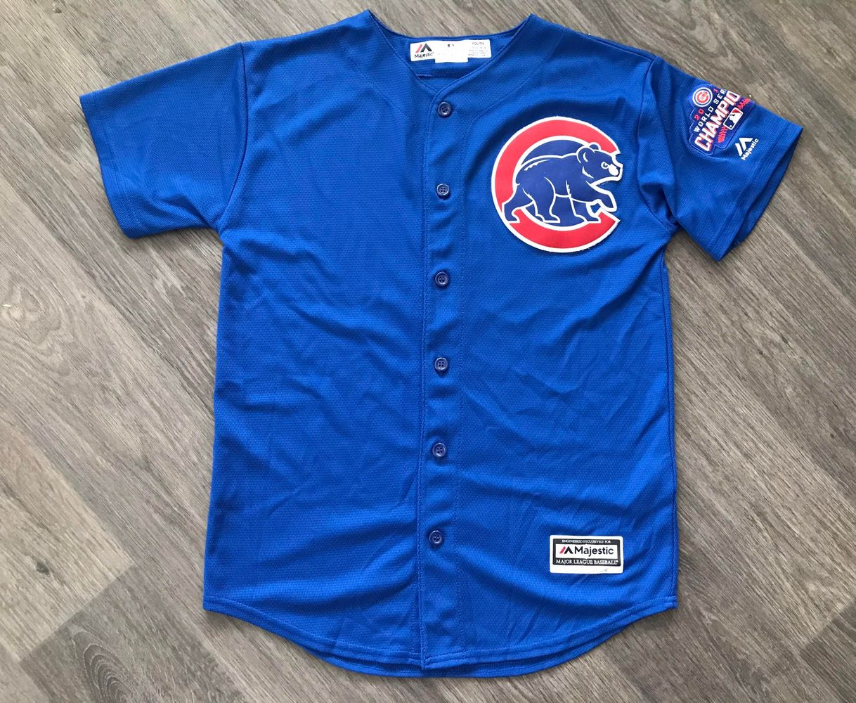 chicago cubs championship jersey