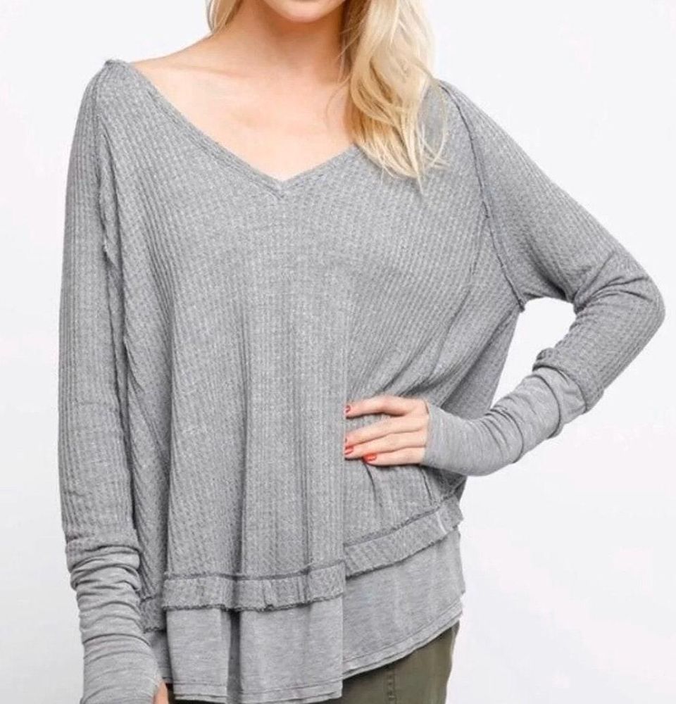 free people laguna thermal top