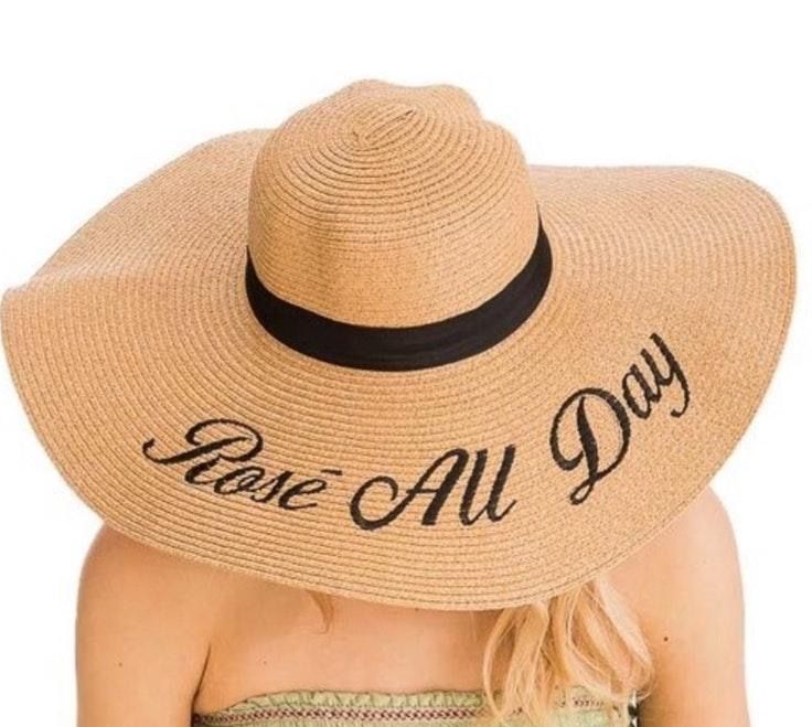 wide brim floppy sun hat