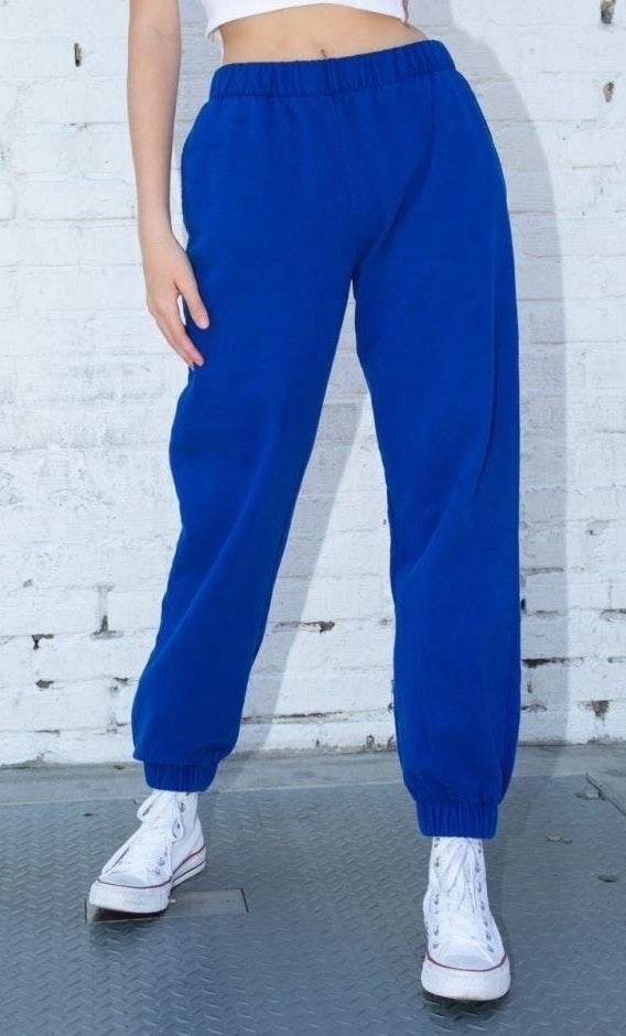 light blue brandy melville sweatpants