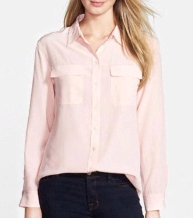 vince camuto silk blouse