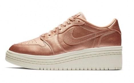 rose gold air force 1s