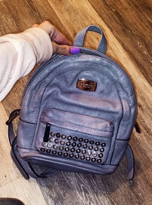 michael kors lavender backpack