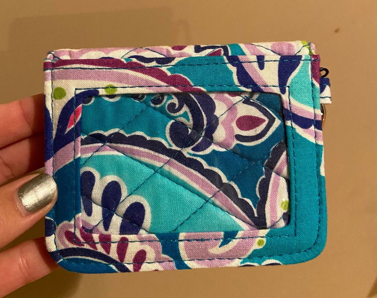 vera bradley mini wallet