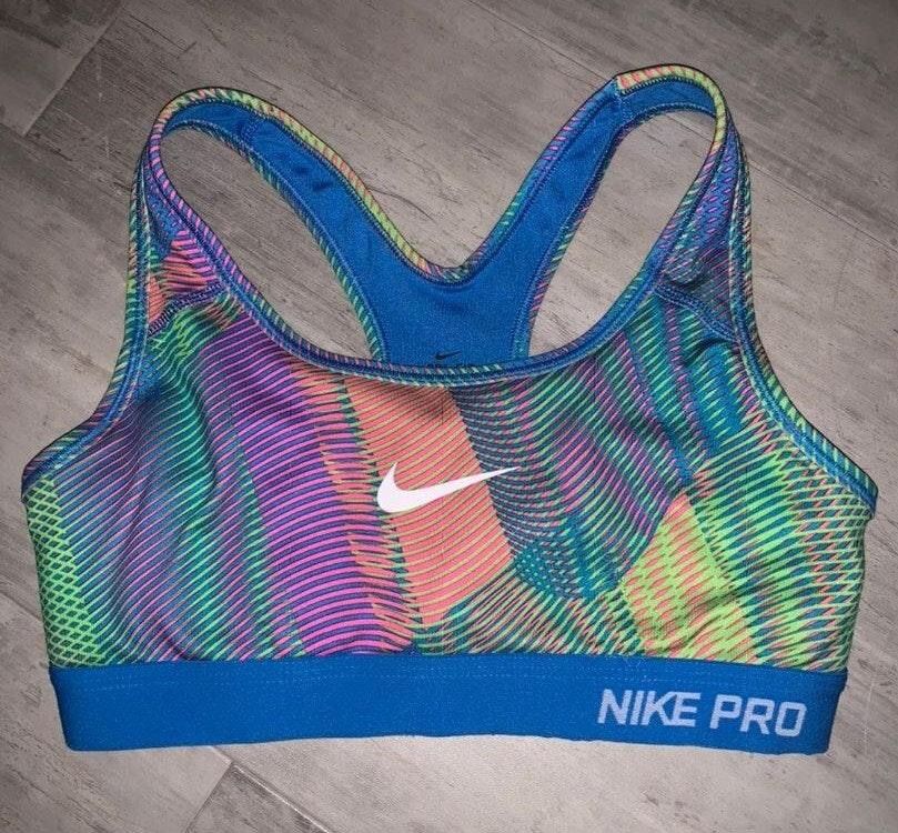 colorful nike sports bras