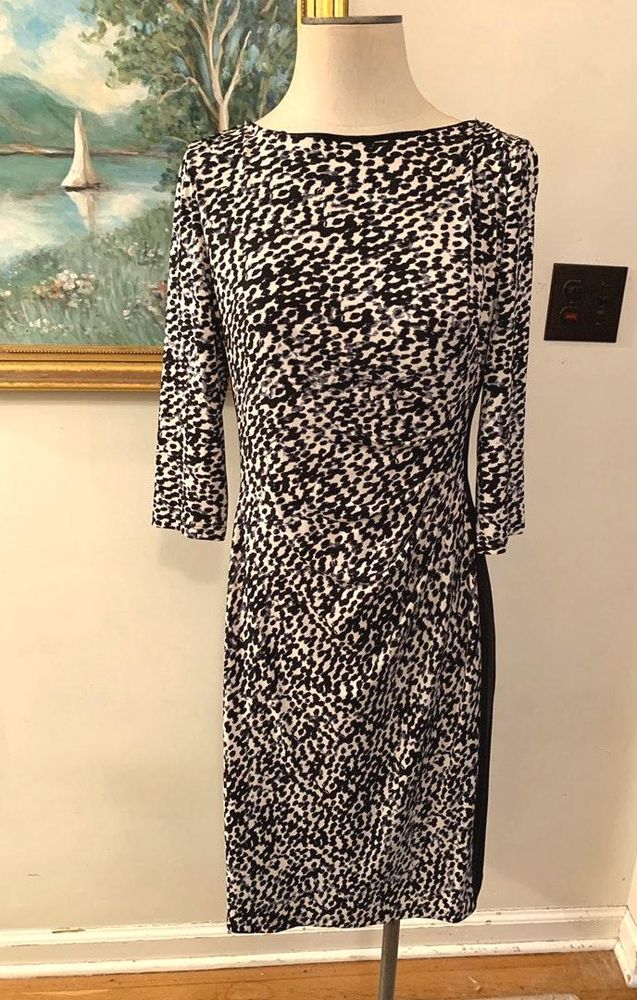 ralph lauren print dress