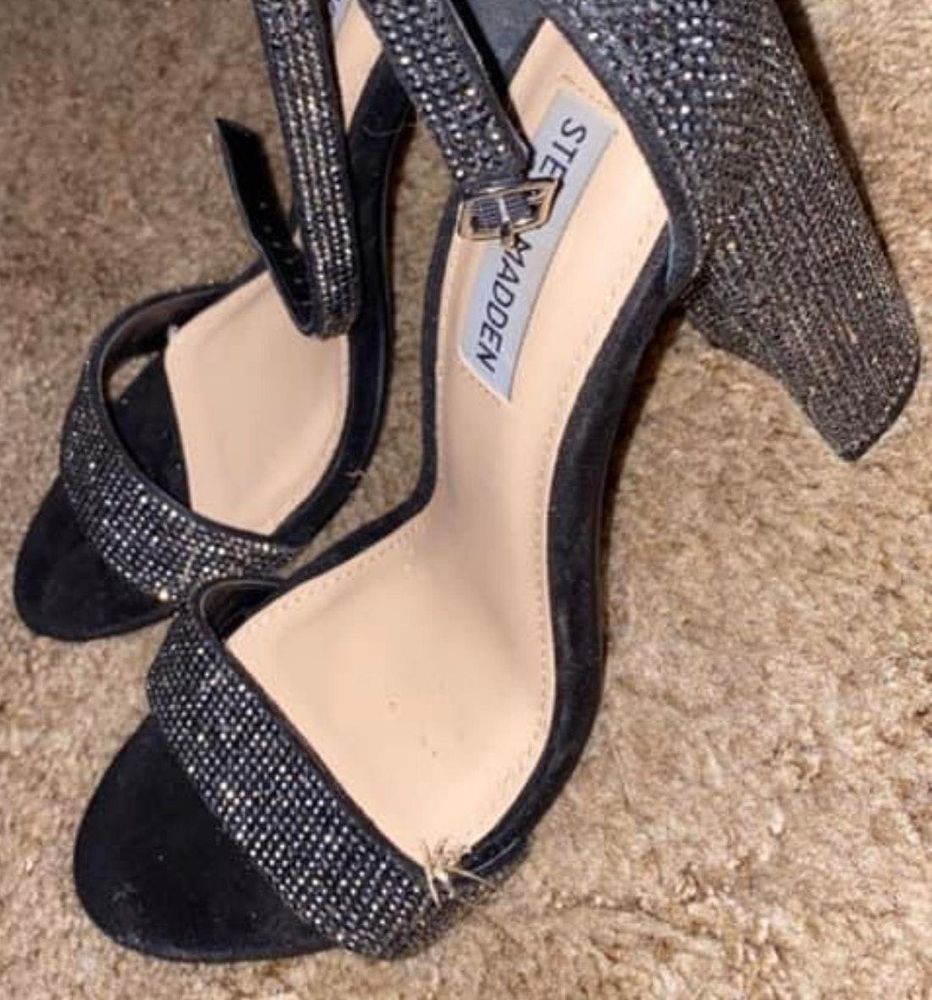 rhinestone heels