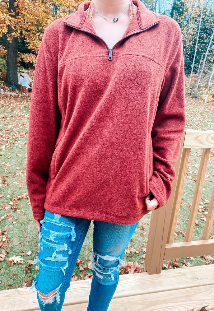 croft and barrow fleece pullover