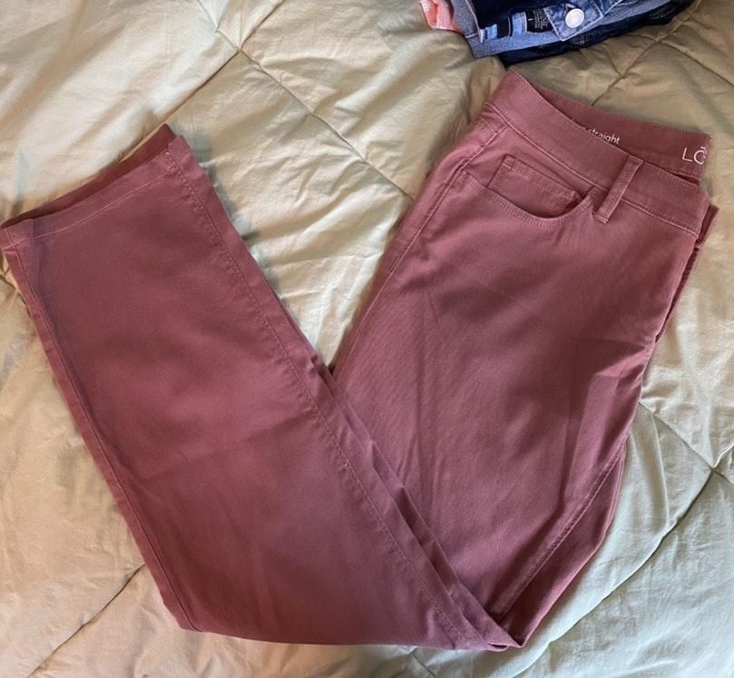 ann taylor modern straight jeans
