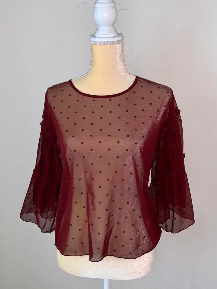 express sheer top