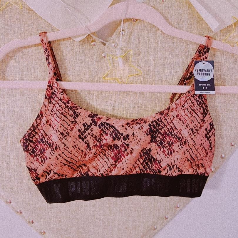 victoria secret snakeskin bra