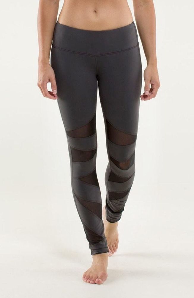 lululemon black mesh leggings