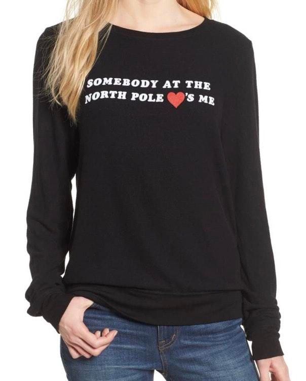 wildfox christmas sweatshirt