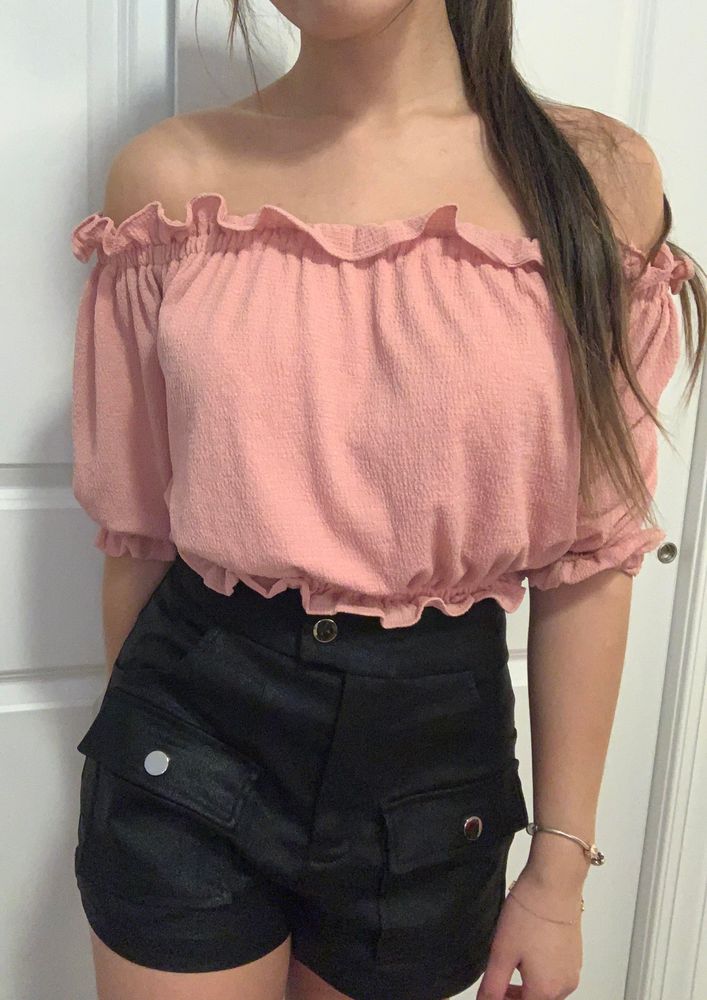 express ruffle top
