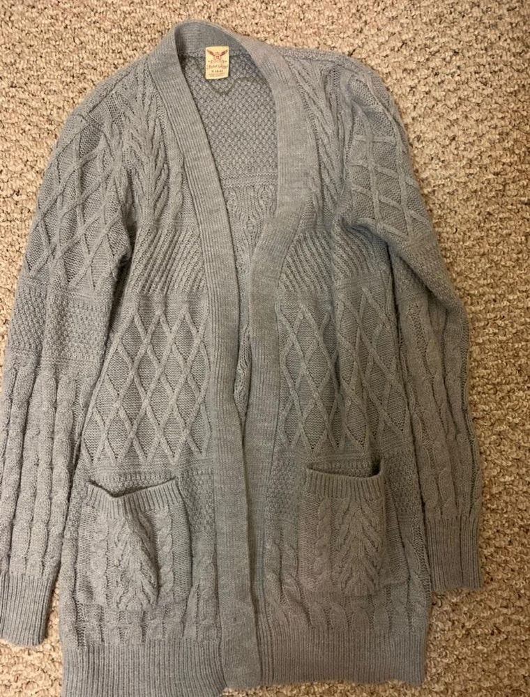 faded glory cardigan with pockets