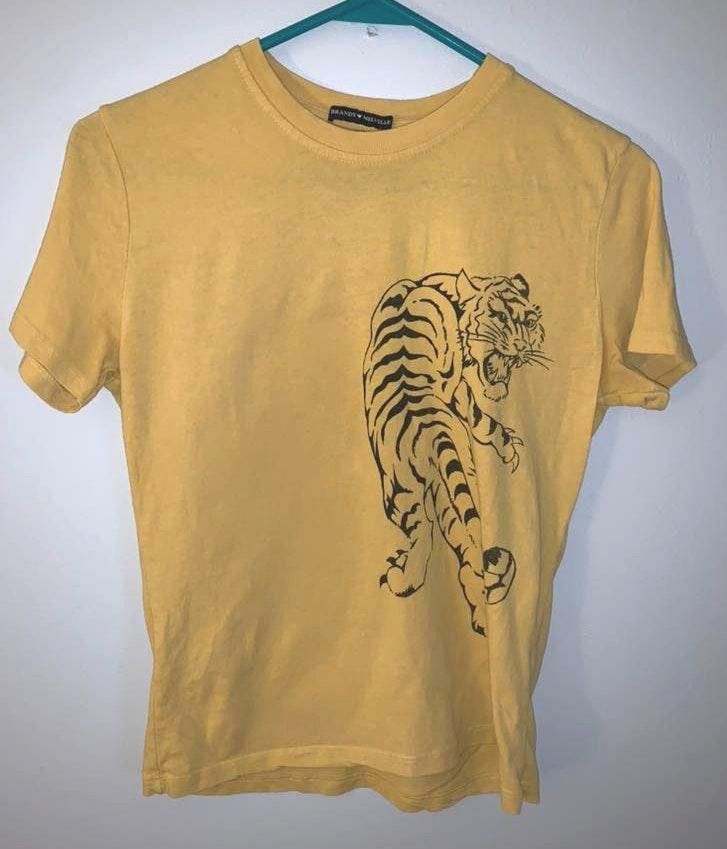 yellow tiger shirt