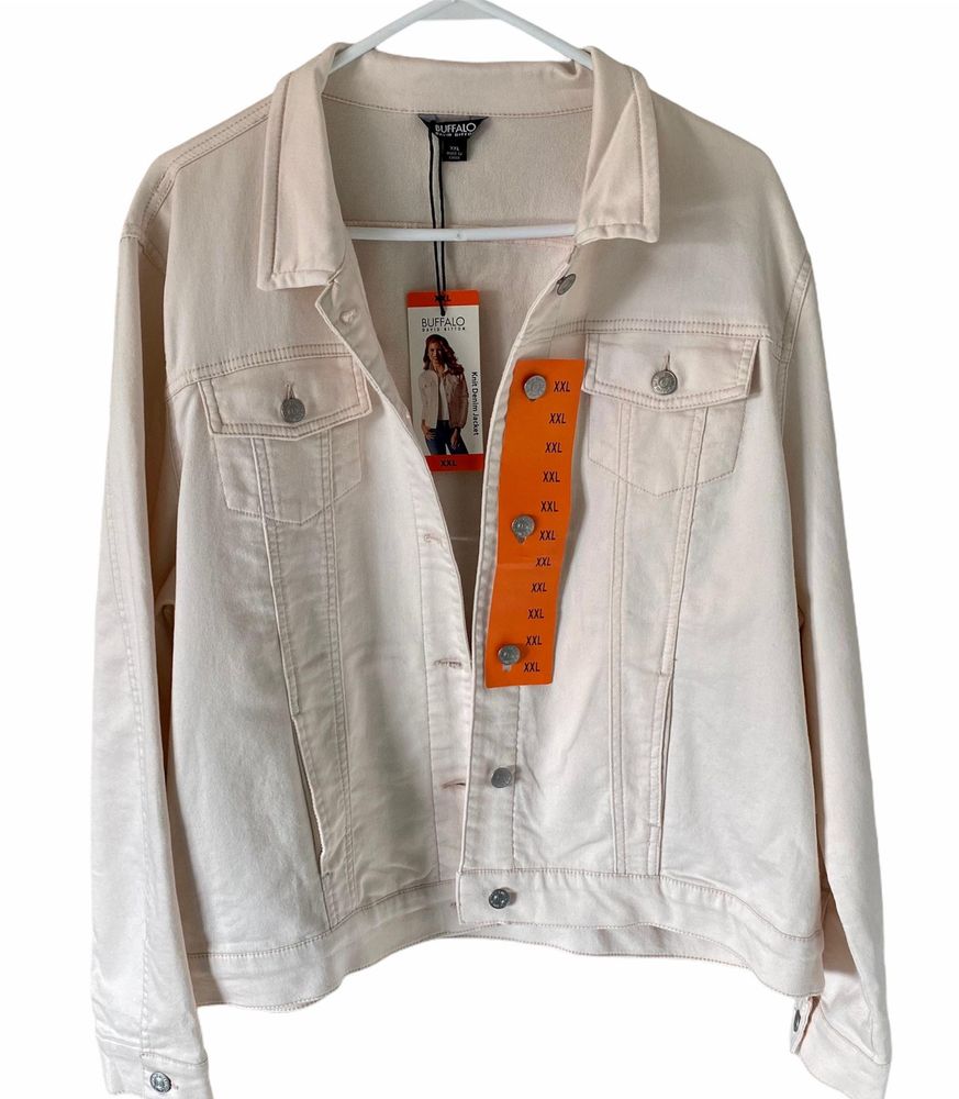 buffalo david bitton knit denim jacket