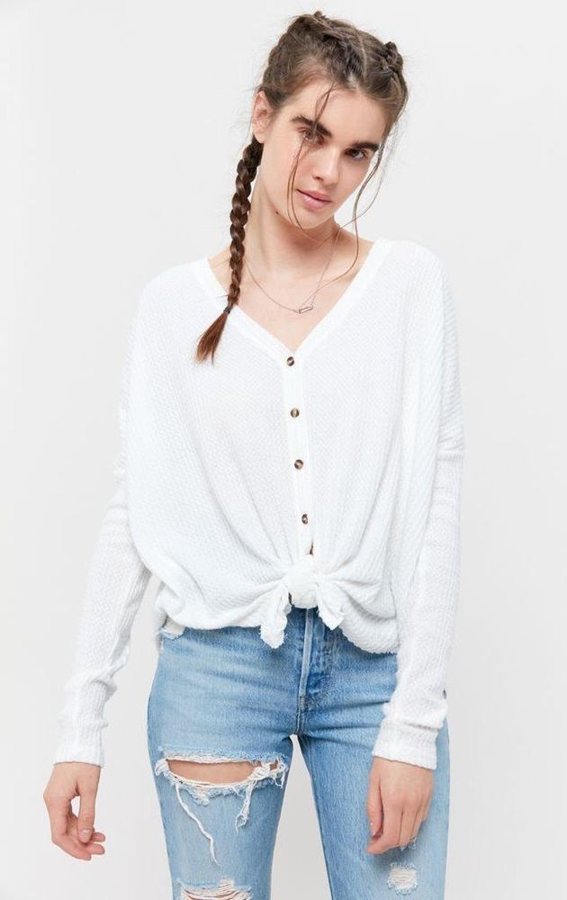 urban outfitters thermal top