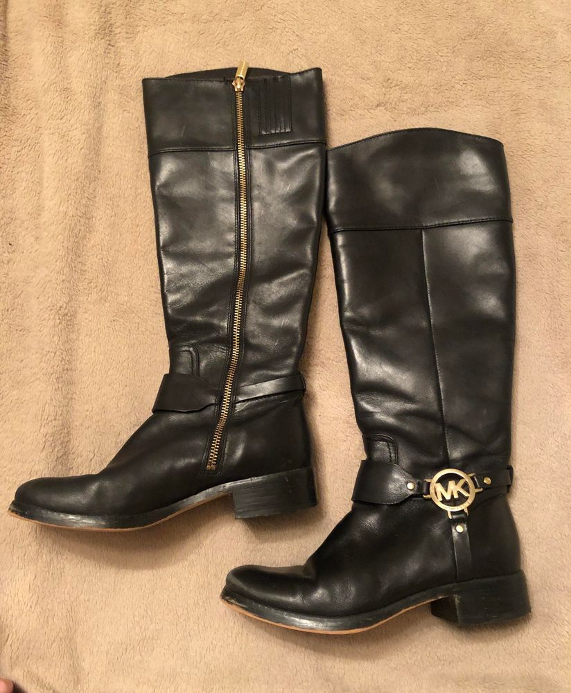 michael kors riding boots