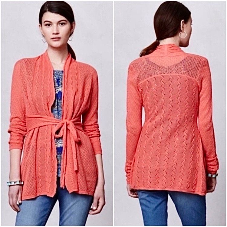 knotted cardigan