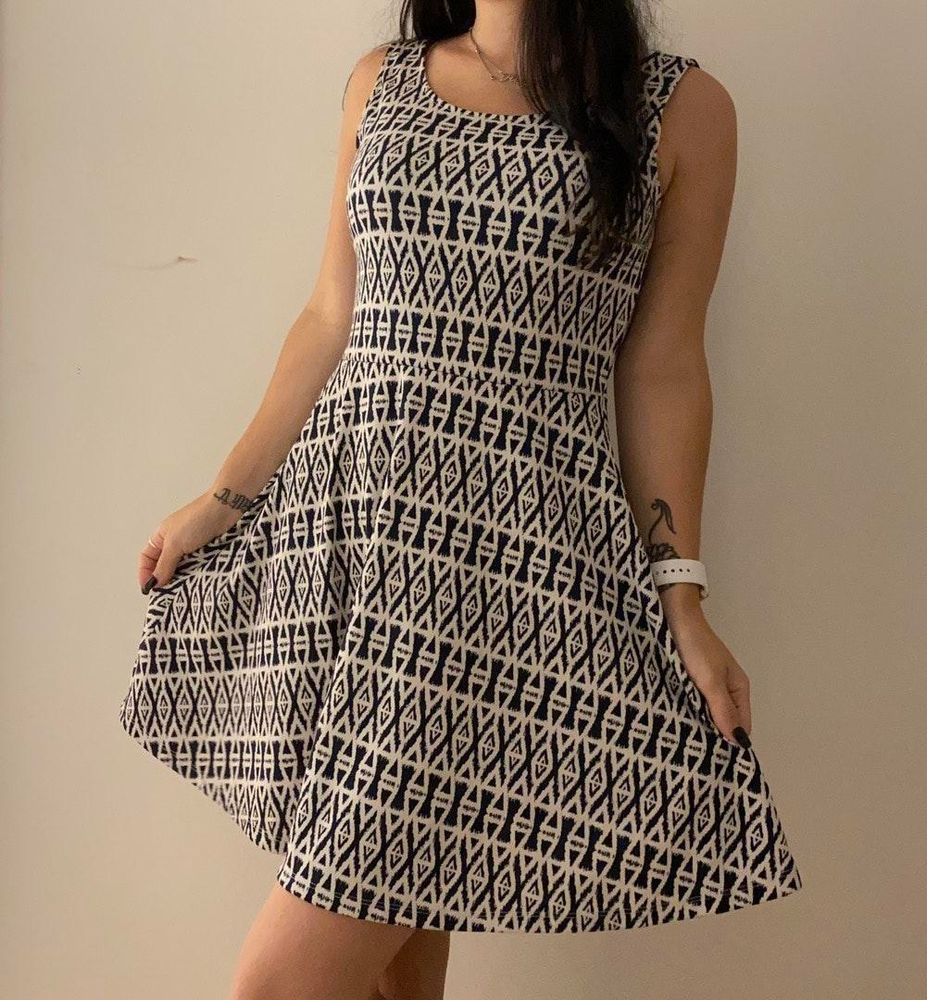 h&m divided dress
