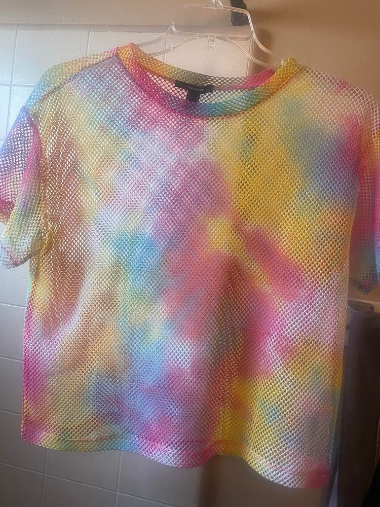 fishnet shirt forever 21