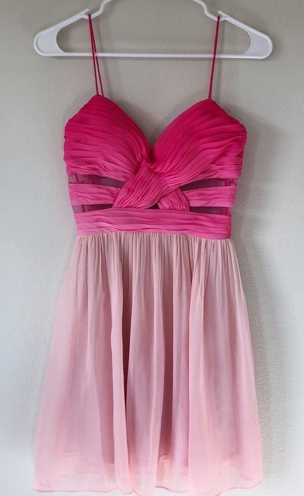 adrianna papell dusty rose dress