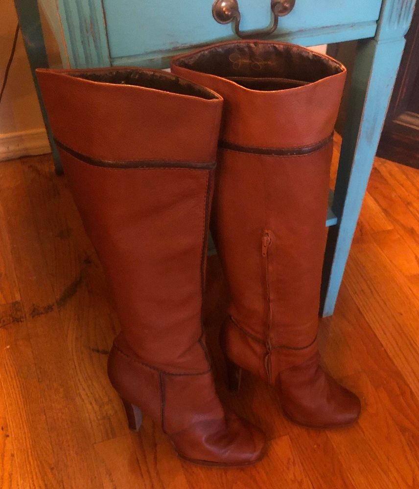 jessica simpson leather boots