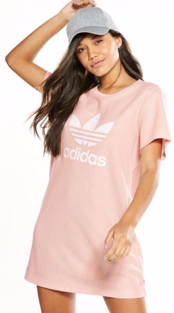 dust pink adidas shirt