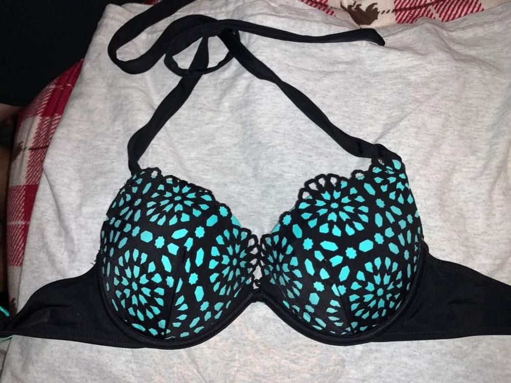 black push up bikini top target