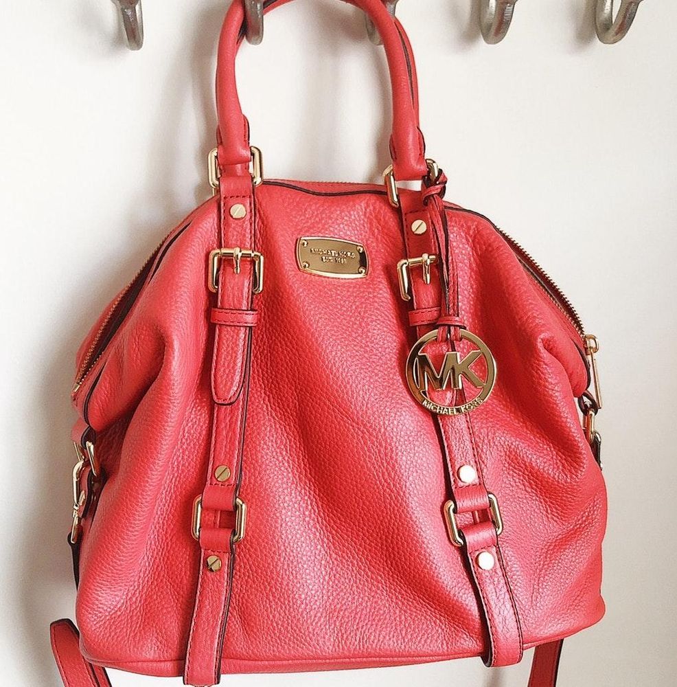 michael kors bedford bowling satchel