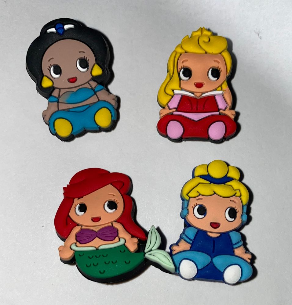 disney princess croc charms