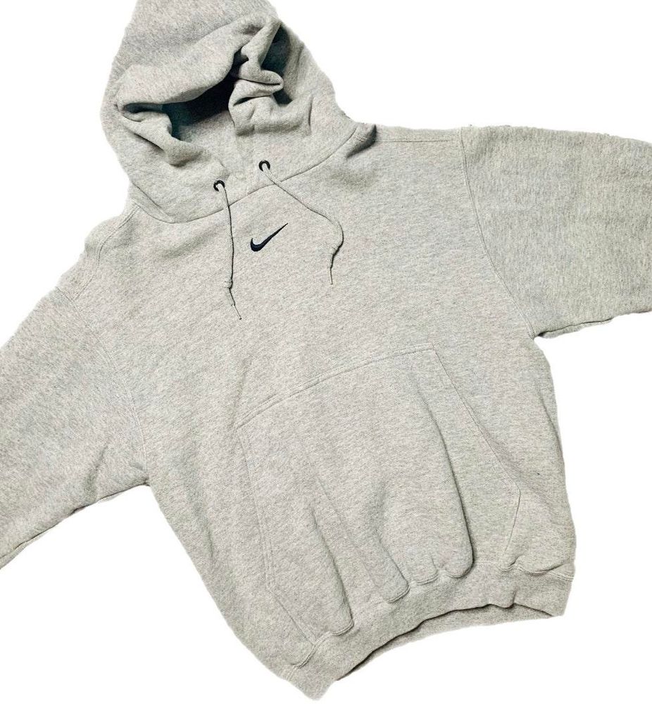 nike vintage grey hoodie