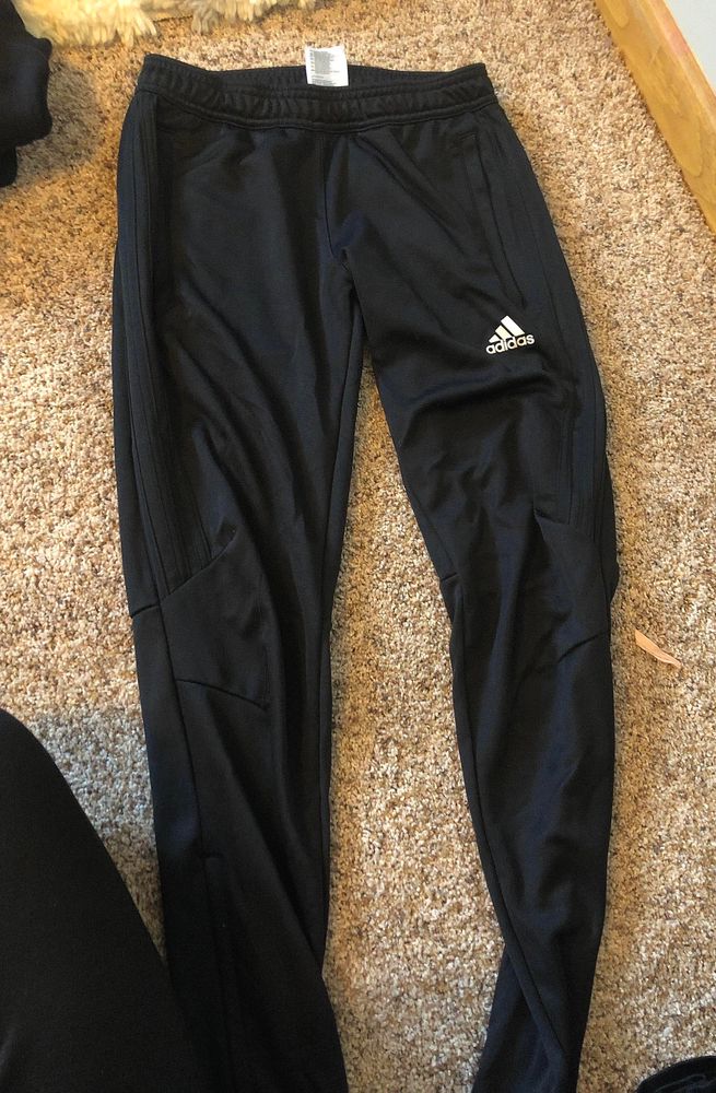 adidas all black joggers