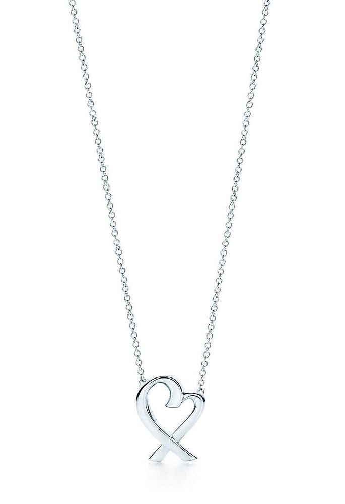 tiffany paloma picasso heart necklace
