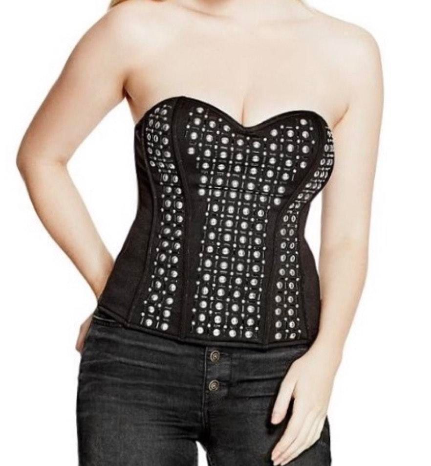 studded bustier top