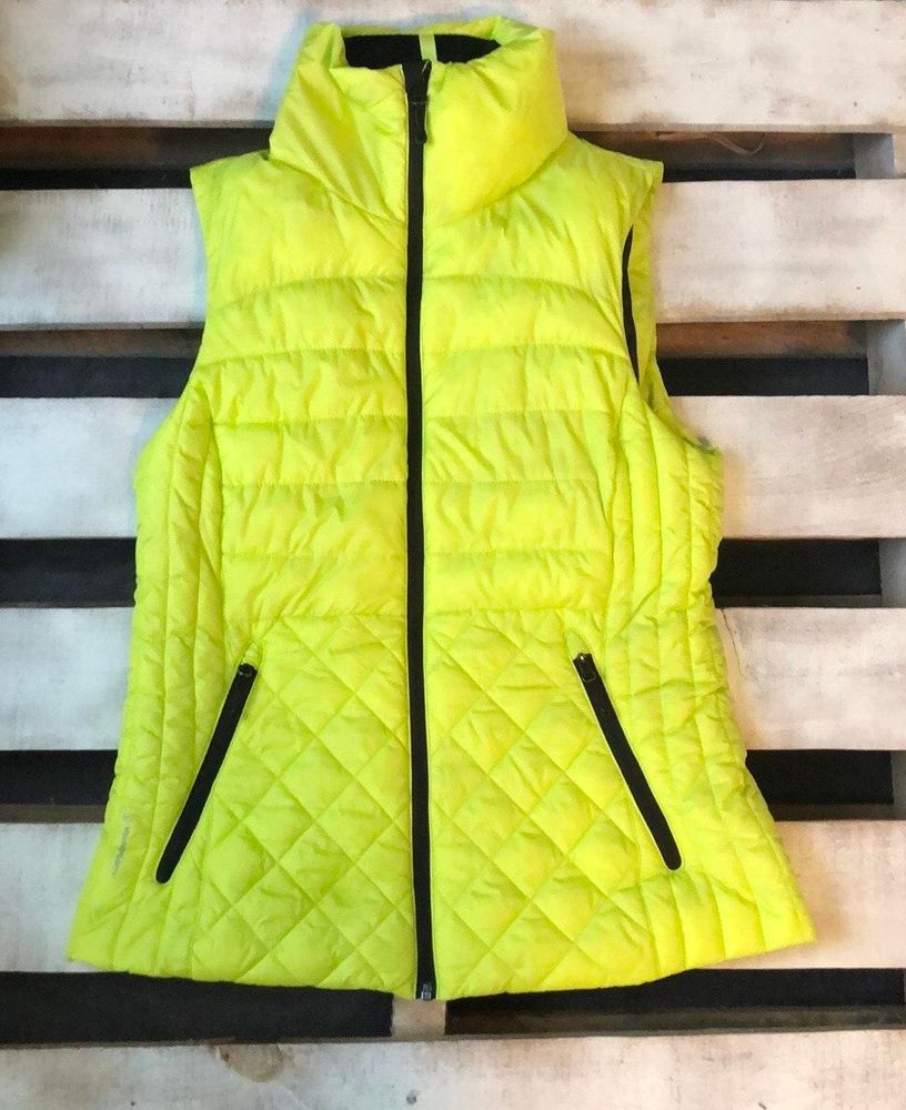 yellow champion vest