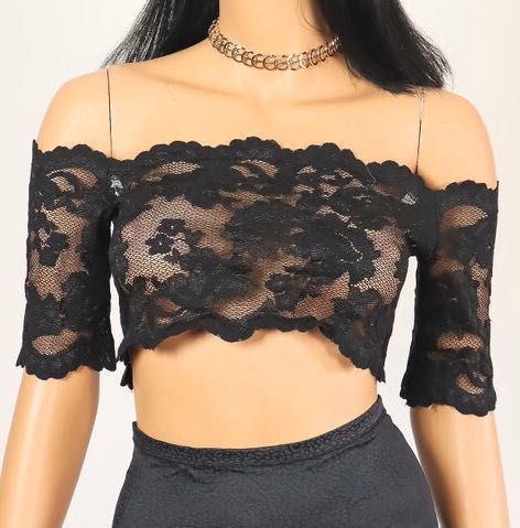 off the shoulder bralette