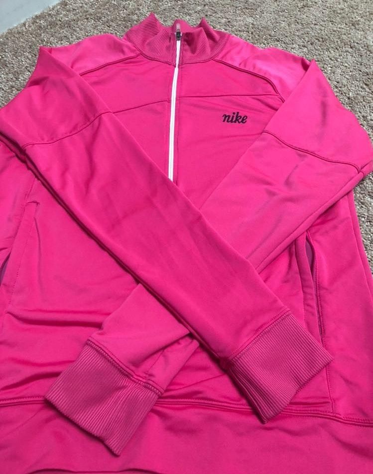 nike hot pink windbreaker