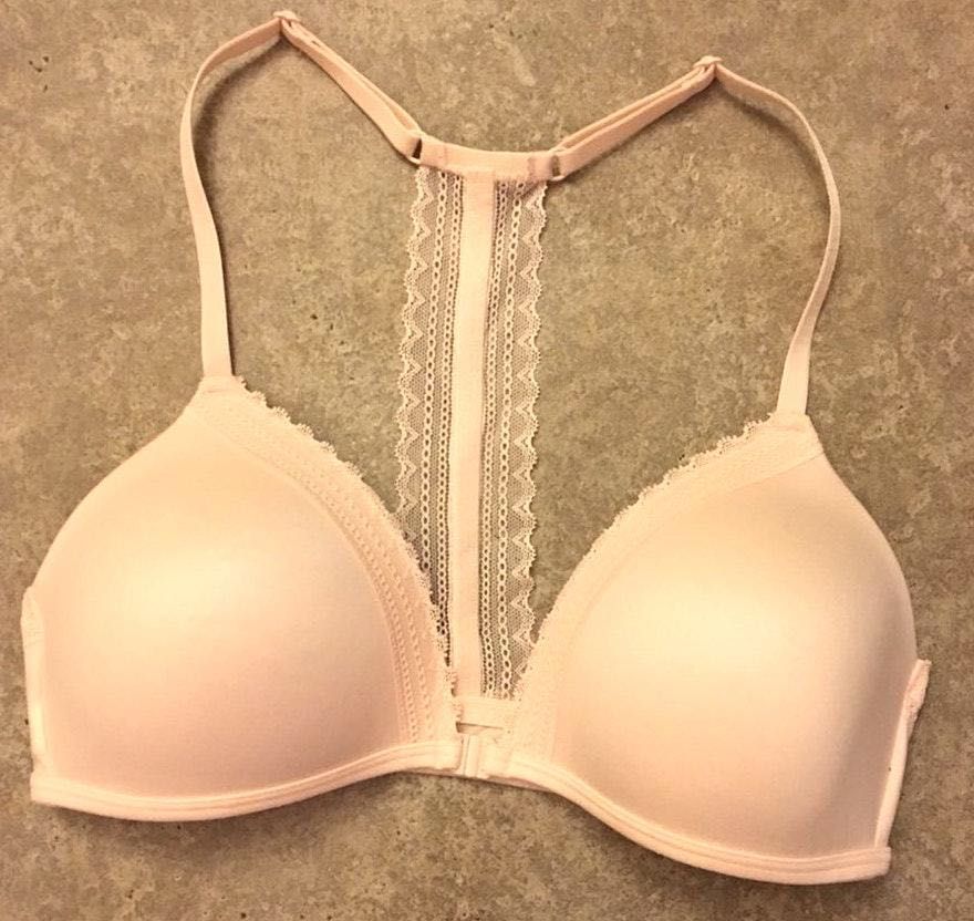 front clip bralette